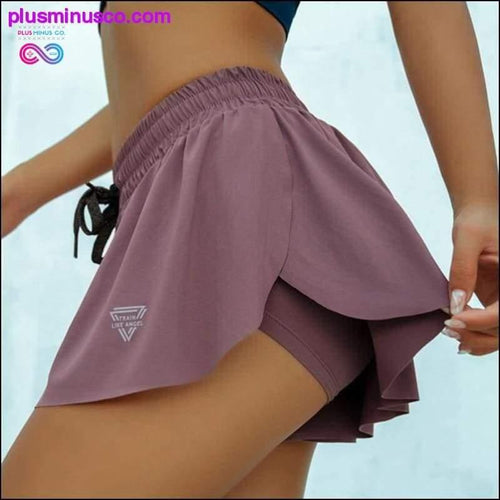 Plus Minus Co Women's Summer Running Shorts || PlusMinusco.com