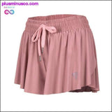Plus Minus Co Women's Summer Running Shorts || PlusMinusco.com, view 2