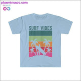 Plus Minus Co Women's Retro Summer Surf Vibes T-shirt, view 6