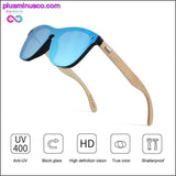 Plus Minus Co Wooden Sunglasses For Women Fashion Brand Designer UV400, view 2