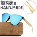 Plus Minus Co Wooden Sunglasses For Women Fashion Brand Designer UV400, view 5