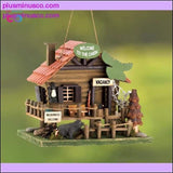 Plus Minus Co Woodland Cabin Birdhouse, view 3