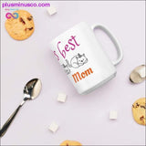 Plus Minus Co World's Best Cat Mom Mug | Mom Gift Idea | Gift For Cat Mom, view 2