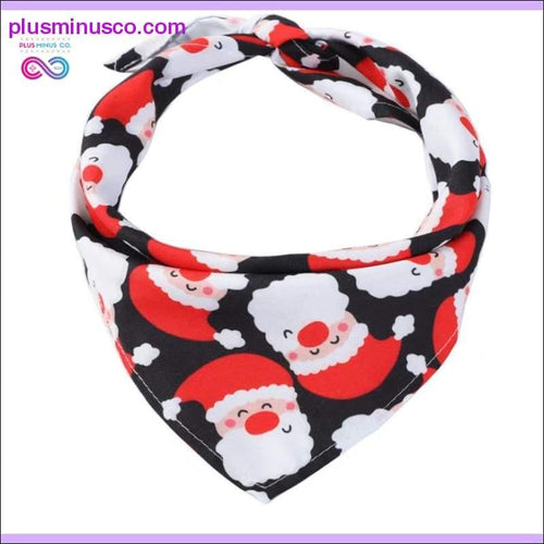 Plus Minus Co Christmas Pet Saliva Towel