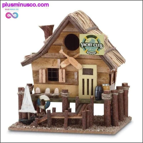 Plus Minus Co Yacht Club Birdhouse ll PlusMinusco.com