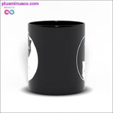 Plus Minus Co Yin Yang Cats Black Mugs, view 4