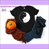 Plus Minus Co Yin-Yang Cats T-shirt, view 2