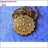 Plus Minus Co Yin Yang Mantra Necklace, view 2
