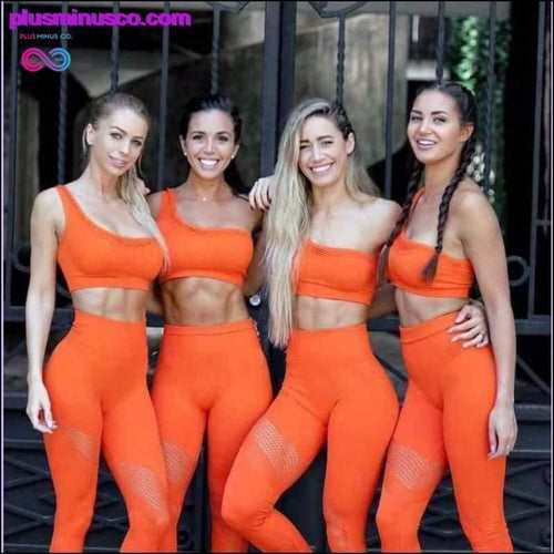 Plus Minus Co Yoga Pants Women Seamless Fitness Clothing Sportswear Woman