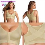 Plus Minus Co Yoga Sports Bras Posture Corrector Lift Up Bra Women Cross, view 4