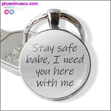 Plus Minus Co You're My Favorite Asshole Love Quote Key Chain Key Rings, view 3