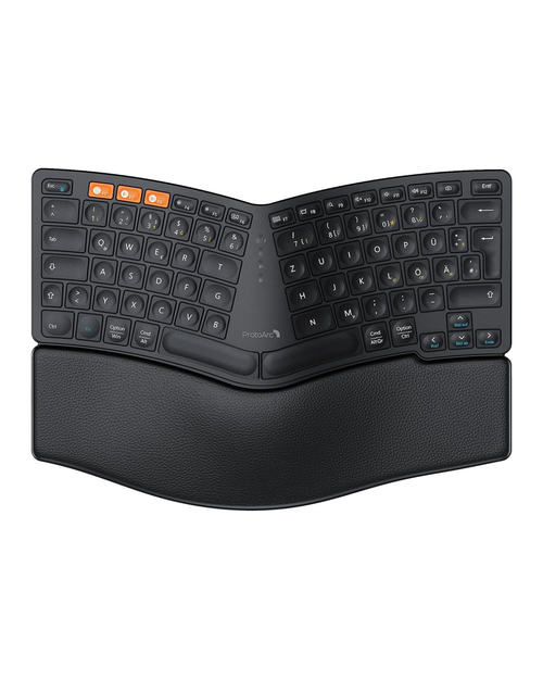 ProtoArc EK04 Mini Ergonomische Tastatur (DE Layout)