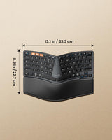 ProtoArc EK04 Mini Ergonomic Keyboard (UK Layout), view 6