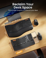 ProtoArc EKM02 Ergonomic Keyboard & Mouse Combo, view 4
