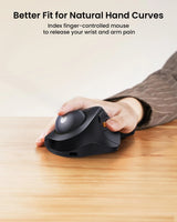 ProtoArc EM03 NL Trackball Ergonomic Mouse, view 3