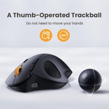 ProtoArc EM04 Wireless Trackball Mouse, view 4