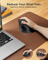 ProtoArc EM05 NL Trackball Ergonomic Vertical Mouse, view 3