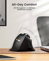 ProtoArc EM05 NL Trackball Ergonomic Vertical Mouse, view 4