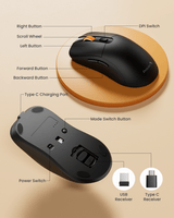 ProtoArc EM15 Compact Portable Wireless Mouse, view 4