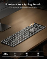 ProtoArc K110-A Slim Bluetooth Keyboard for Mac (UK Layout), view 3
