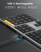 ProtoArc K110-A Slim Bluetooth Keyboard for Mac (UK Layout), view 5