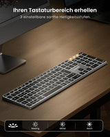ProtoArc K110-A Slim Bluetooth Keyboard for Mac (DE Layout), view 3