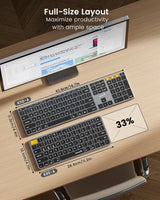 ProtoArc K110-A Slim Bluetooth Keyboard for Mac, view 5