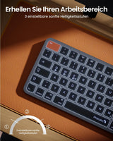 ProtoArc K90-A Compact Backlit Bluetooth Keyboard for Mac (DE Layout), view 2