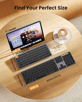 ProtoArc K90-A Compact Backlit Bluetooth Keyboard for Mac, view 4