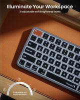 ProtoArc K90-A Compact Backlit Bluetooth Keyboard for Mac, view 6