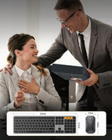 ProtoArc KM100-A Backlit Slim Keyboard & Mouse Combo for Mac (DE Layout), view 3