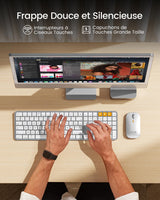 ProtoArc KM100-A Ensemble Clavier Fina Rétroéclairé et Souris pour Mac (FR Layout), view 5