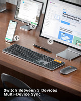 ProtoArc KM100-A Backlit Slim Keyboard & Mouse Combo for Mac, view 5