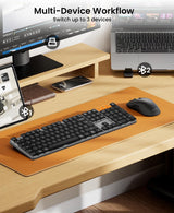 ProtoArc KM310 Mechanical Keyboard and Mouse Combo (UK Layout), view 3