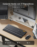 ProtoArc KM60 Teclado y Ratón Inalámbrico Combo (ES Layout), view 3