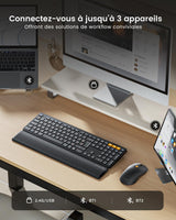 ProtoArc KM60 Ensemble Clavier et Souris Sans Fil (FR Layout), view 3