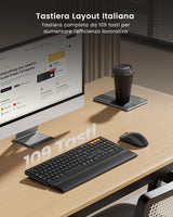 ProtoArc KM60 Tastiera e Mouse Wireless Combo (IT Layout), view 5