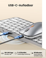 ProtoArc KM90-A Backlit Bluetooth Keyboard and Mouse for Mac (DE Layout), view 6
