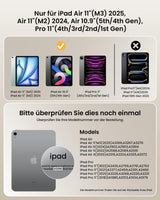 ProtoArc TK500 iPad Tastaturhülle mit Multi-Touch Trackpad (DE Layout), view 2