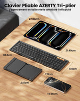 ProtoArc XK01 Clavier Pliable (FR Layout), view 2