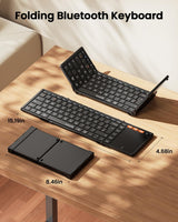ProtoArc XK01 TP Foldable Keyboard with Touchpad (UK Layout), view 2