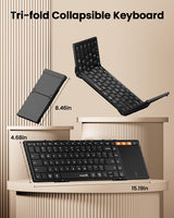 ProtoArc XK01 TP Foldable Keyboard with Touchpad, view 5