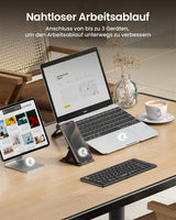 ProtoArc XK04 Mini Foldable Keyboard (DE Layout), view 5