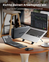 ProtoArc XKM01 CaseUp Foldable Keyboard & Mouse & Stand Combo (DE Layout), view 5