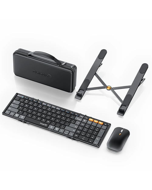 ProtoArc XKM01 CaseUp Foldable Keyboard & Mouse & Stand Combo