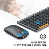 ProtoArc XKM01 Foldable Keyboard & Mouse Combo (UK Layout), view 4