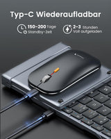 ProtoArc XKM01 Foldable Keyboard & Mouse Combo (DE Layout), view 5