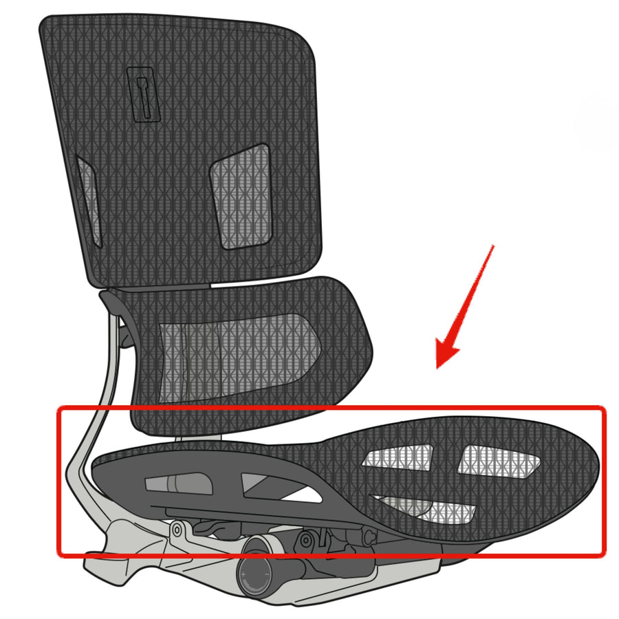 Rasical Chair用 メッシュ座面のみ(シャーシ未提供)