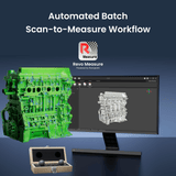 Revopoint 3D Technologies Metrohub 09YU: Robotic Blue Laser 3D Scanning System for High-Precision Scanning & Measurement, view 6