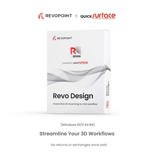 Revopoint 3D Technologies Revo Design & Revo Design Pro | Advanced CAD Software for Reverse Engineering